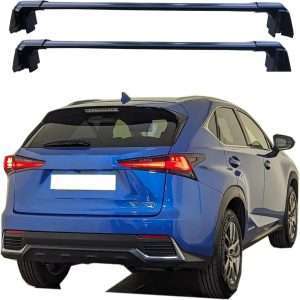 ROKIOTOEX Coyote Crossbars | 2015 - 2021 NX| Flush Side Rail | Black