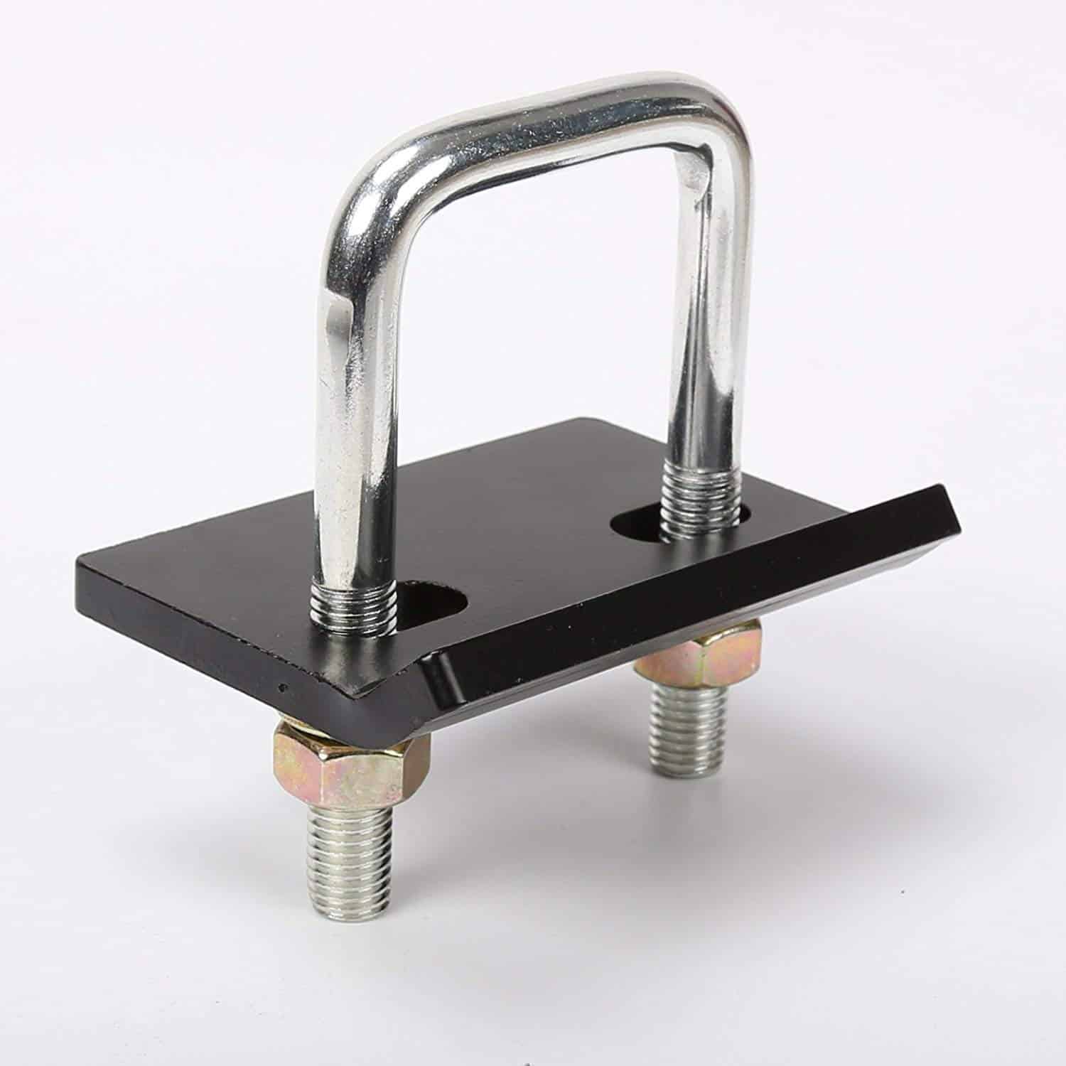 71yn69nSVML._SL1500_.jpg Stainless Steel Heavy-Duty No-Wobble U-Bolt Anti-Wobble Stabilizer LOCK-DOWN trailer stowaway Hitch Tightener Cargo Carrier Anti Rattle Tow Clamp