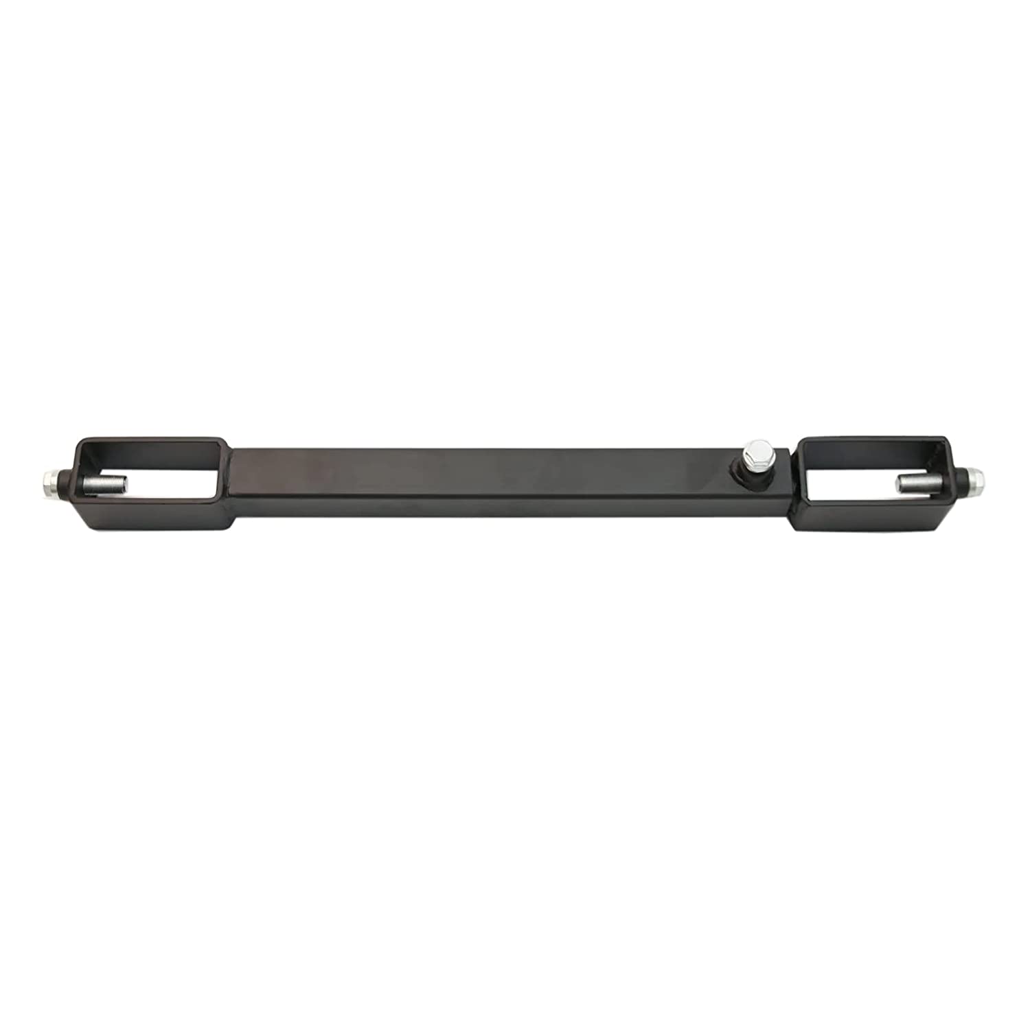 RA-HL21-A26S_1 ROKIOTOEX Clamp on Pallet Forks with Adjustable Stabilizer Bar Tractor Chain Loader Skid Steer Heavy Duty Lifting 1500lbs