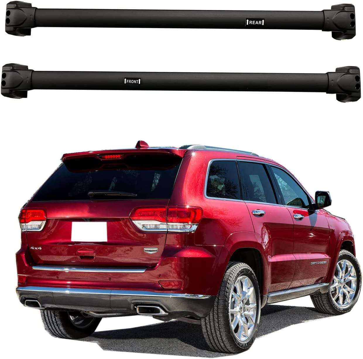 RA-QWGC-AG3B_1 Black ROKIOTOEX crossbars for 2011-2021 Jeep Grand Cherokee