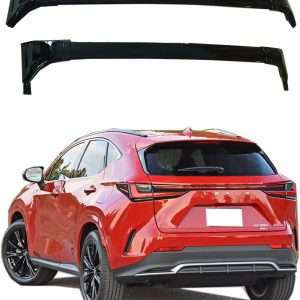 OEM-style crossbars 7 ROKIOTOEX Crossbars | Lexus 2022-2026 NX | Flush Side Rails | Gloss Black