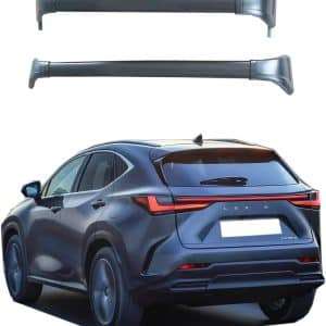 OEM-style crossbars 8 ROKIOTOEX Crossbars | Lexus 2022-2026 NX | Flush Side Rails | Matte Black