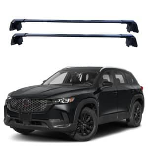 ROKIOTOEX Coyote Roof Rack Crossbars Fit for 2023, 2024 , 2025 , 2026 Mazda CX-50 Cx50 Flush Side Rails – Black