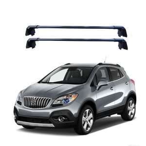 ROKIOTOEX Coyote Crossbars | 2013 – 2022 Encore| Flush Side Rail | Black