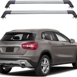 ROKIOTOEX B1 Roof Rack Cross Bars for 2013-2019 Mercedes GLA 250 Flush Rail | Flush Rail Fit, 200lb
