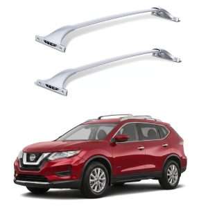 ROKIOTEX Roof Rack Crossbars Fit 2014 – 2020 Nissan Rogue  Factory Side Rails Kayak Luggage Carrier
