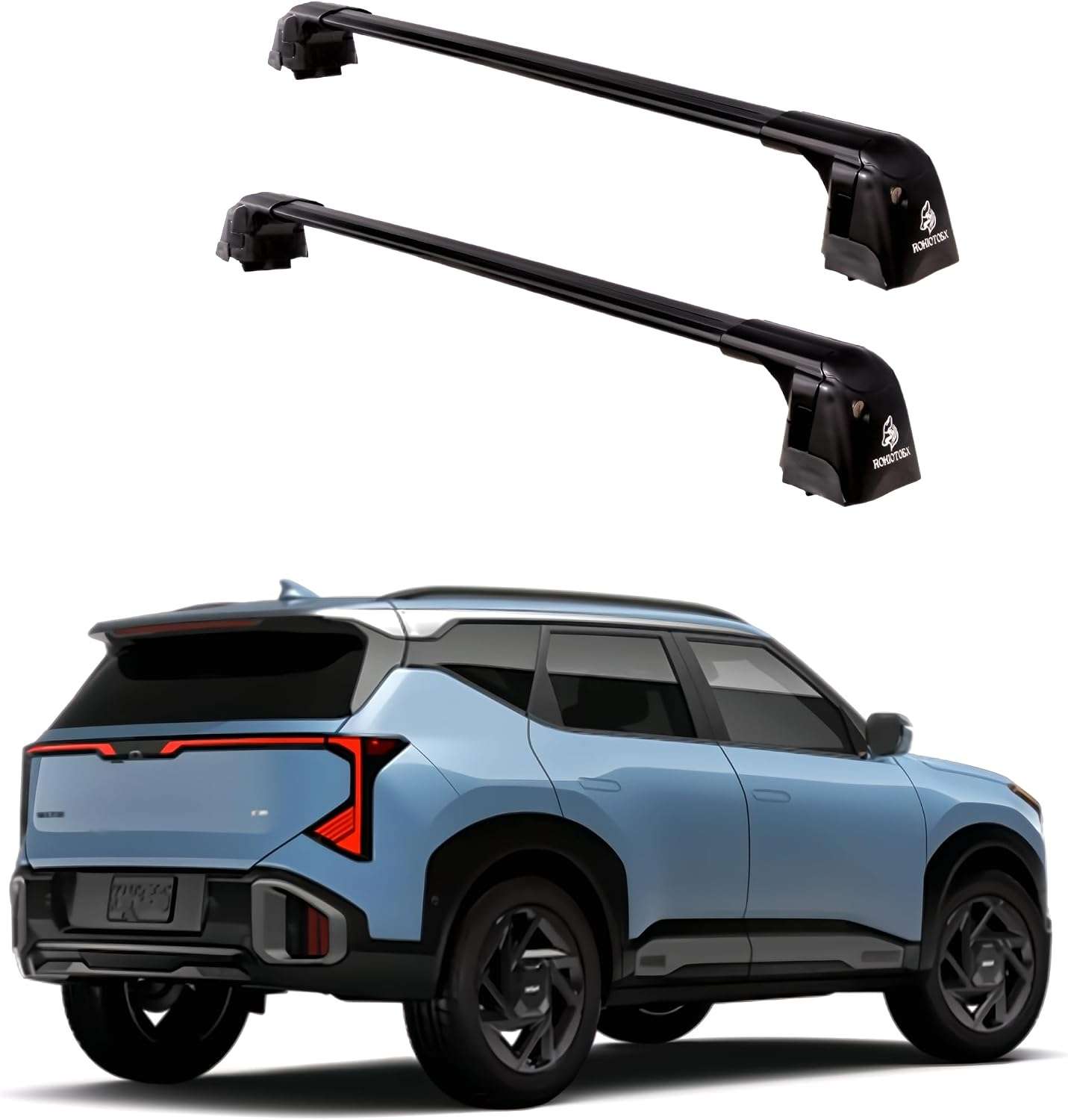 Home 2 10 Black crossbars for 2027 Kia Seltos