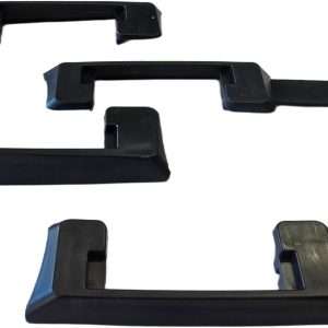 ROKIOTOEX Plastic Covers of Cheetah+ crossbars Fitting for Lexus RX 2023 - 2026 Side Rail mounting Anchor -