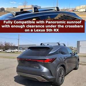 Lexus RX crossbars installation