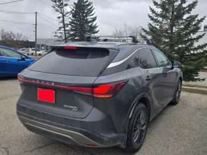 Lexus RX crossbars installation