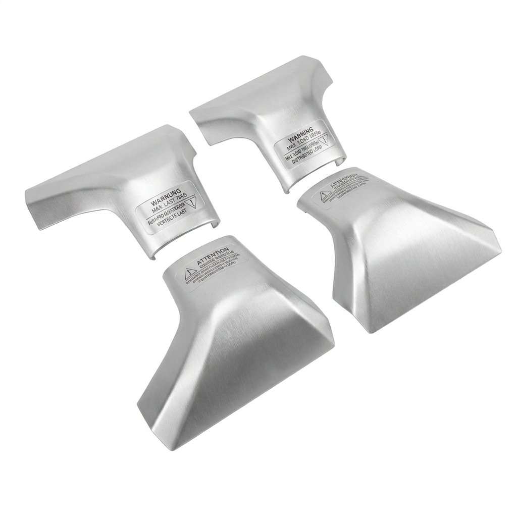 Highlander crossbar cover silver set Toyota Highlander crossbar bracket cover silver set