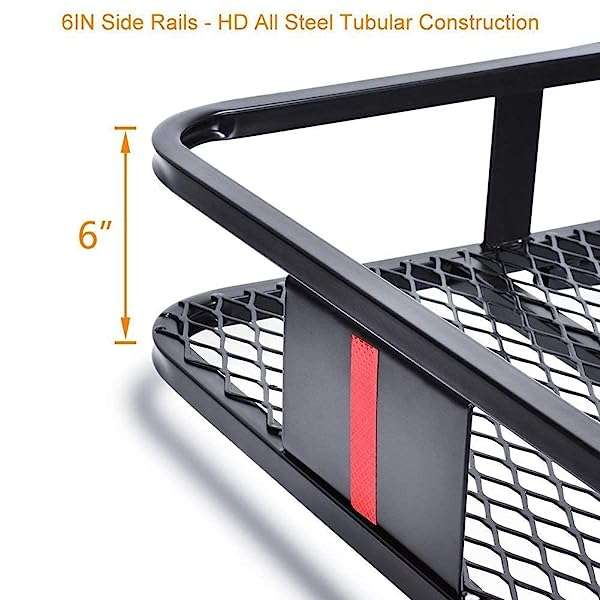 60-inch-x-24-inch-x-6-inch-Folding-Hitch-Mounted-Cargo-Carrier-Hitch-Luggage-Basket-Storage-Rack-Extra-Thick-Steel-Const-B078JDCH3Z-9