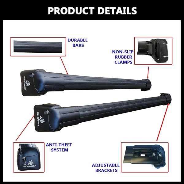 ROKIOTOEX-Cougar-Roof-Rack-Cross-Bars-for-2008-2017-Buick-Enclave-Slotted-B0DK7Q5R47-4