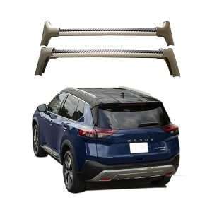 ROKIOTOEX Roof Rack Cross Bars for 2021-2026 Nissan Rogue Flush Rail | Silver