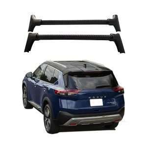 ROKIOTOEX Roof Rack Cross Bars for 2021-2026 Nissan Rogue Flush Rail | Black